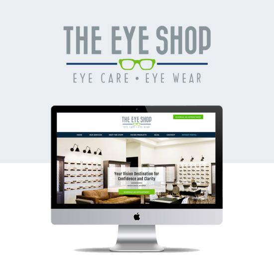 The Eye Shop Website Launch - Katie & Co Design